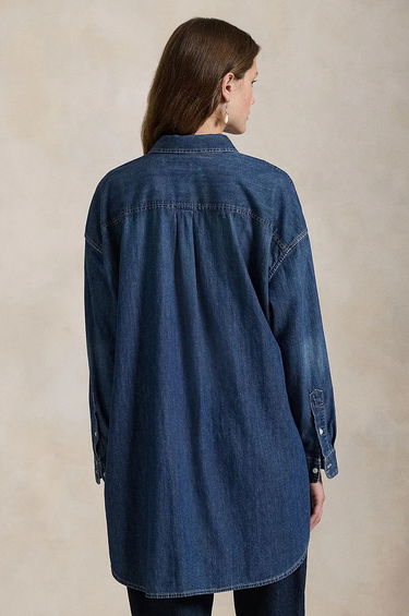 Košeľa Polo by Ralph Lauren Relaxed Fit Denim Shirt Modrá | 211959035, 1
