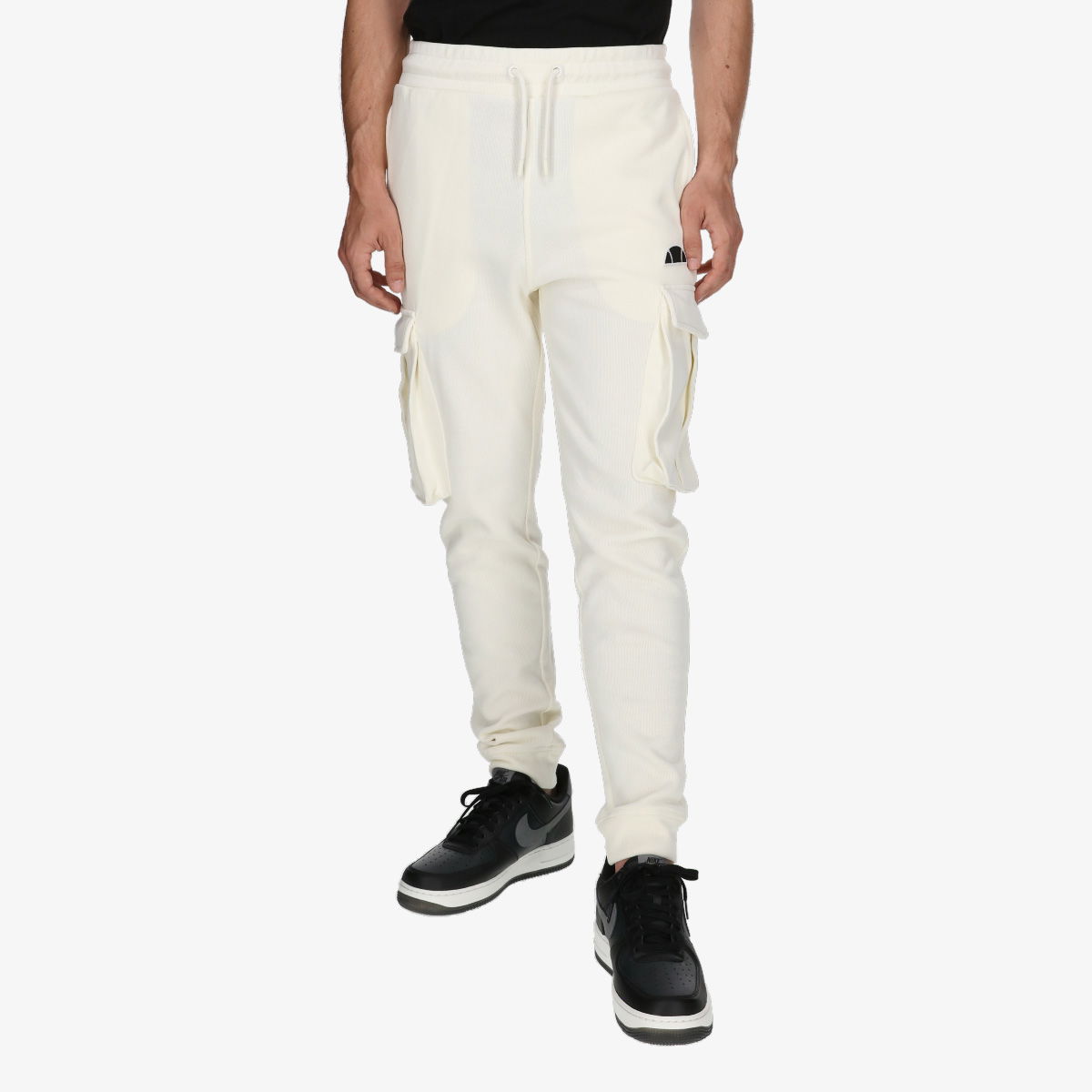 Nohavice Ellesse MENS CUFFED PANTS Biela | ELA243M105-11, 0