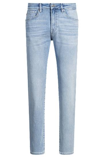 Džínsy BOSS Maine Regular-Fit Super-Stretch Denim Jeans Modrá | 50537814, 0