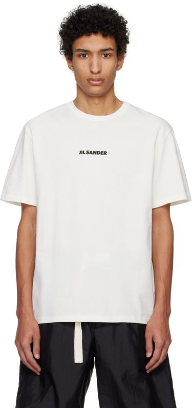 Tričko Jil Sander Jil Sander + Logo Print T-Shirt Biela | J47GC0156_J20103, 0