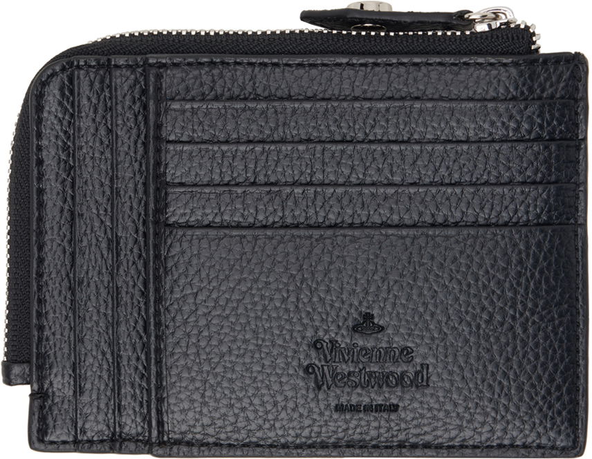 Peňaženka Vivienne Westwood Zip Card Holder Čierna | 51120009U-S000D-, 1