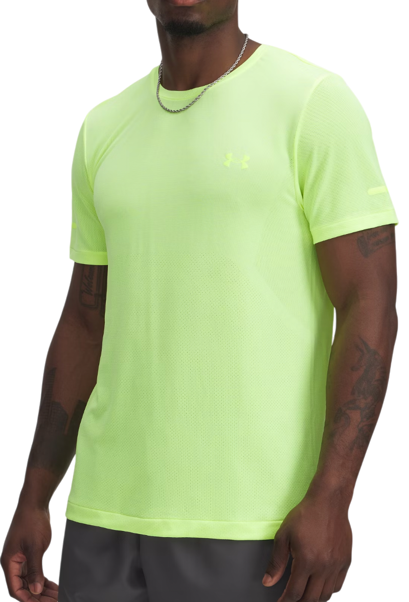 Tričko Under Armour Seamless Stride Short Sleeve T-Shirt Žltá | 1375692-731, 0