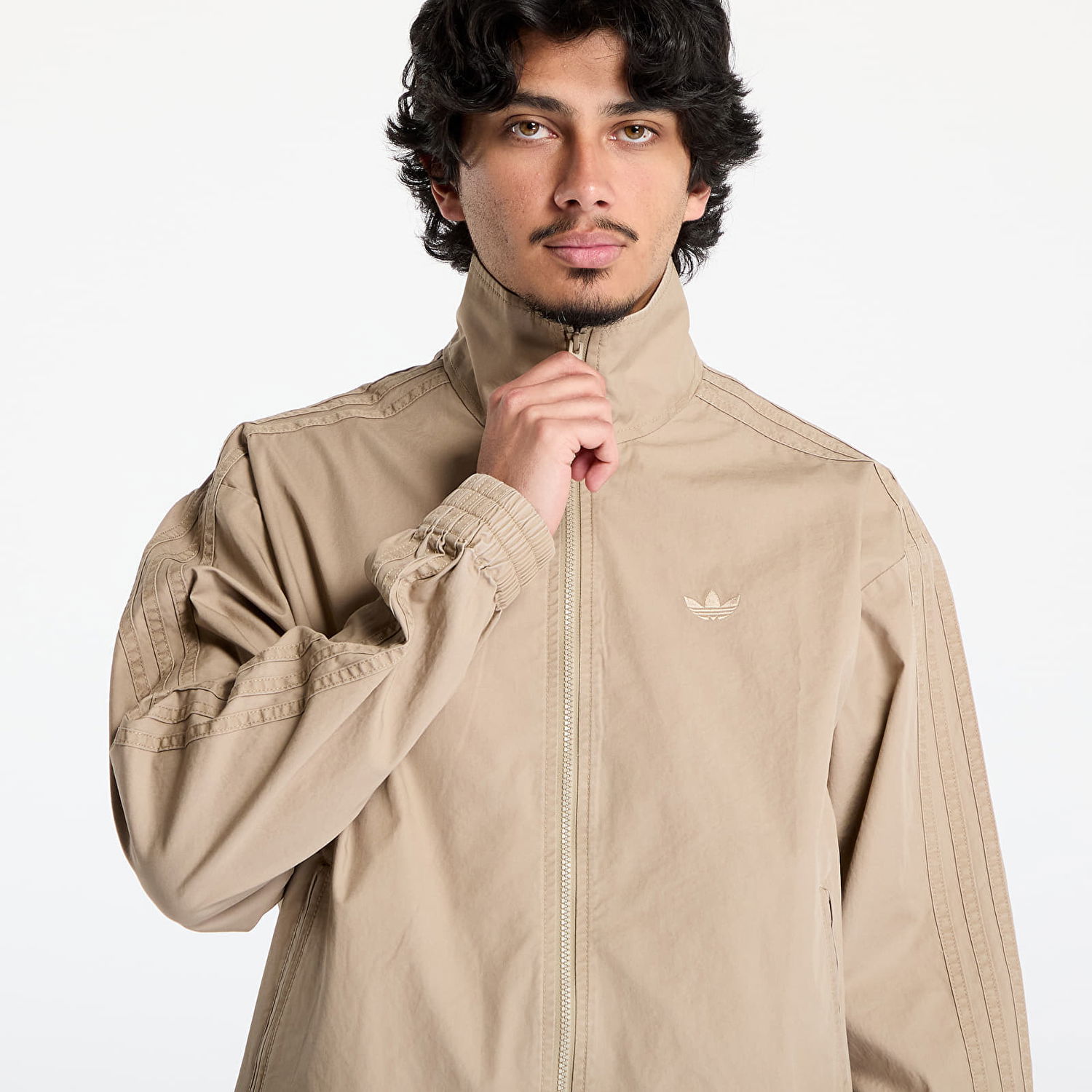 Bunda adidas Originals adidas Originals Woven Firebird Track Jacket Béžová | KC0685, 1