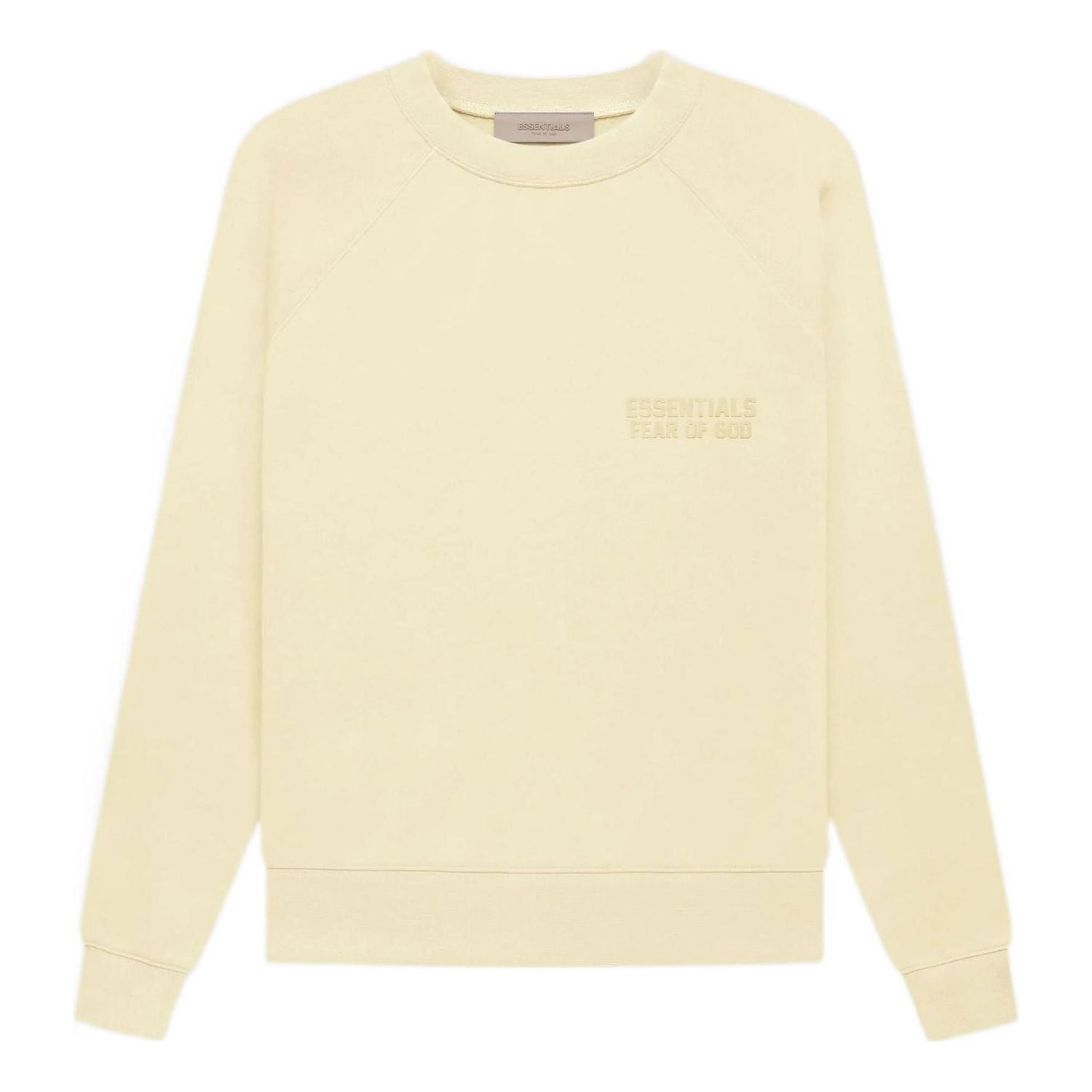 Mikina Fear of God Essentials Crewneck Sweatshirt Žltá | FOG-FW22-727, 0