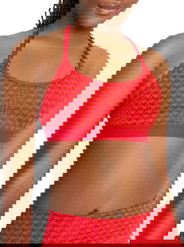 Podprsenka Nike Nike Dri-FIT Indy Icon Clash Sports Bra Červená | dd1086-673, 0