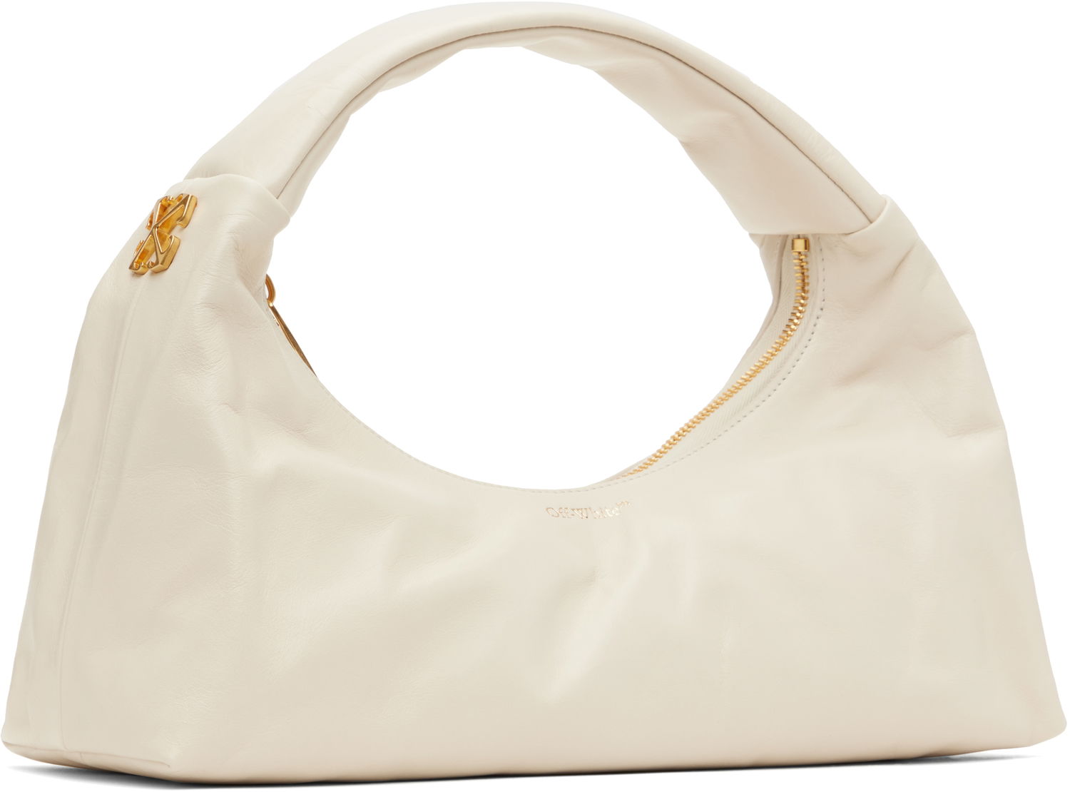 Taška cez rameno Off-White Shoulder Bag Béžová | OWNN174C99LEA0010400, 1