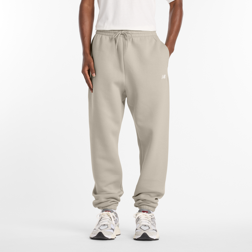 Tepláky New Balance Drawstring Cuffed Sweatpants Béžová | NBMP41503TWF