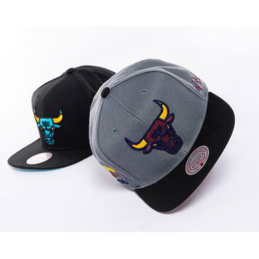 Šiltovka Mitchell & Ness NBA Core Xi Snapback Chicago Bulls Black Čierna | HHSS6751-CBUYYPPPBLCK, 4