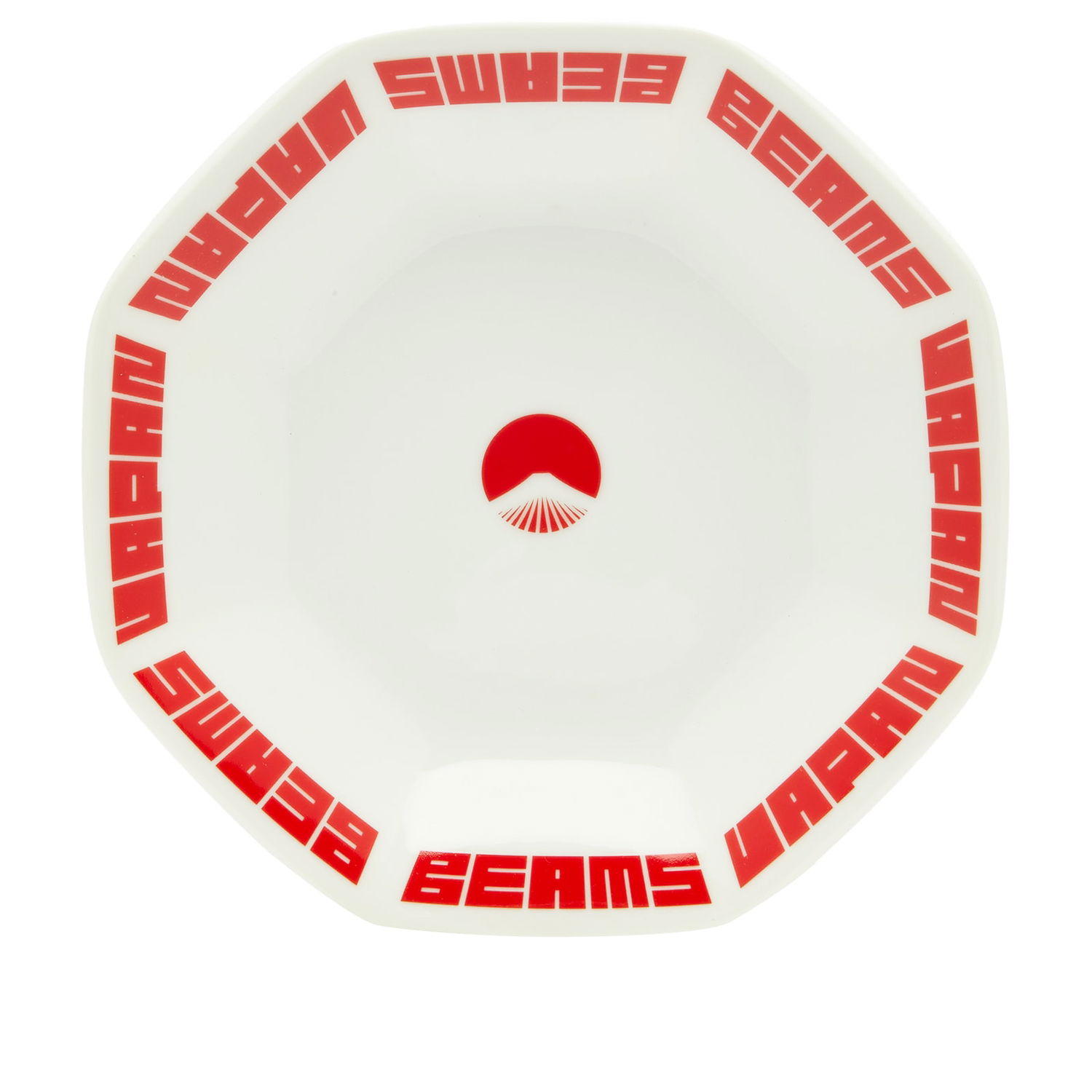 Home decor BEAMS BEAMS JAPAN Octagonal Plate Biela | 5671-0535-067, 0