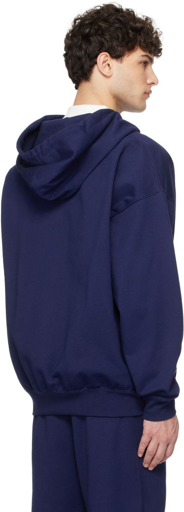 Mikina Y-3 Y-3 French Terry Zip Hoodie Navy | JM7839, 2