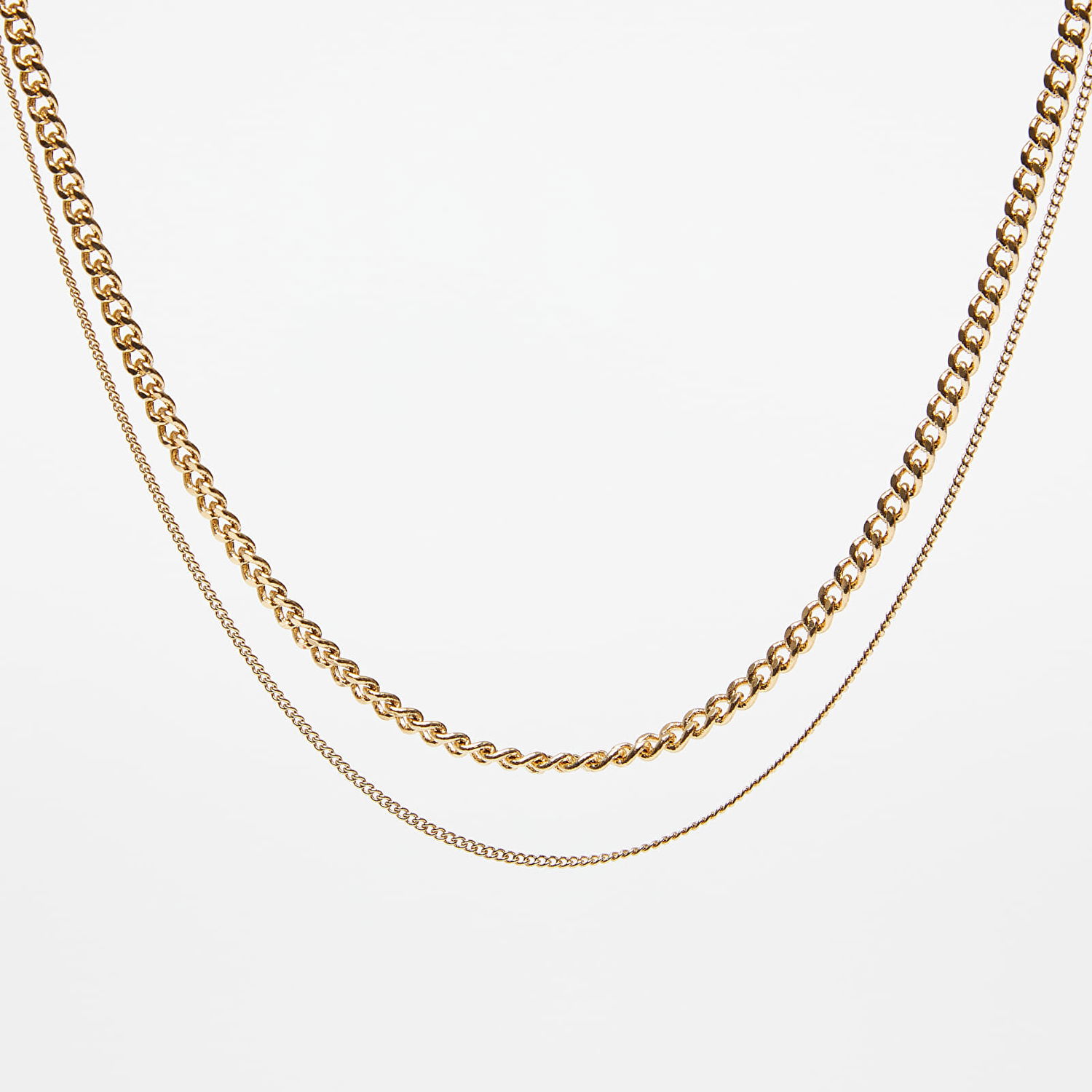 Náhrdelník A.P.C. Collier Minimal Necklace Metalická | MEACC-M70680 RAA, 0