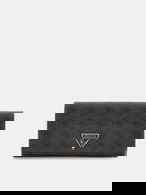 Logo Print Clutch Wallet