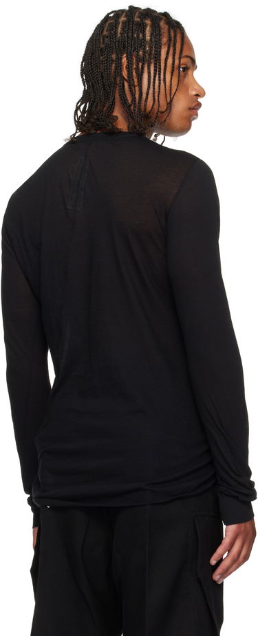 Tričko Rick Owens Rick Owens Concordians Basic Long Sleeve T-Shirt Čierna | RU02E1252 UC, 2