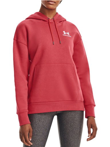 Mikina Under Armour Essential Fleece Hoodie Červená | 1373033-638