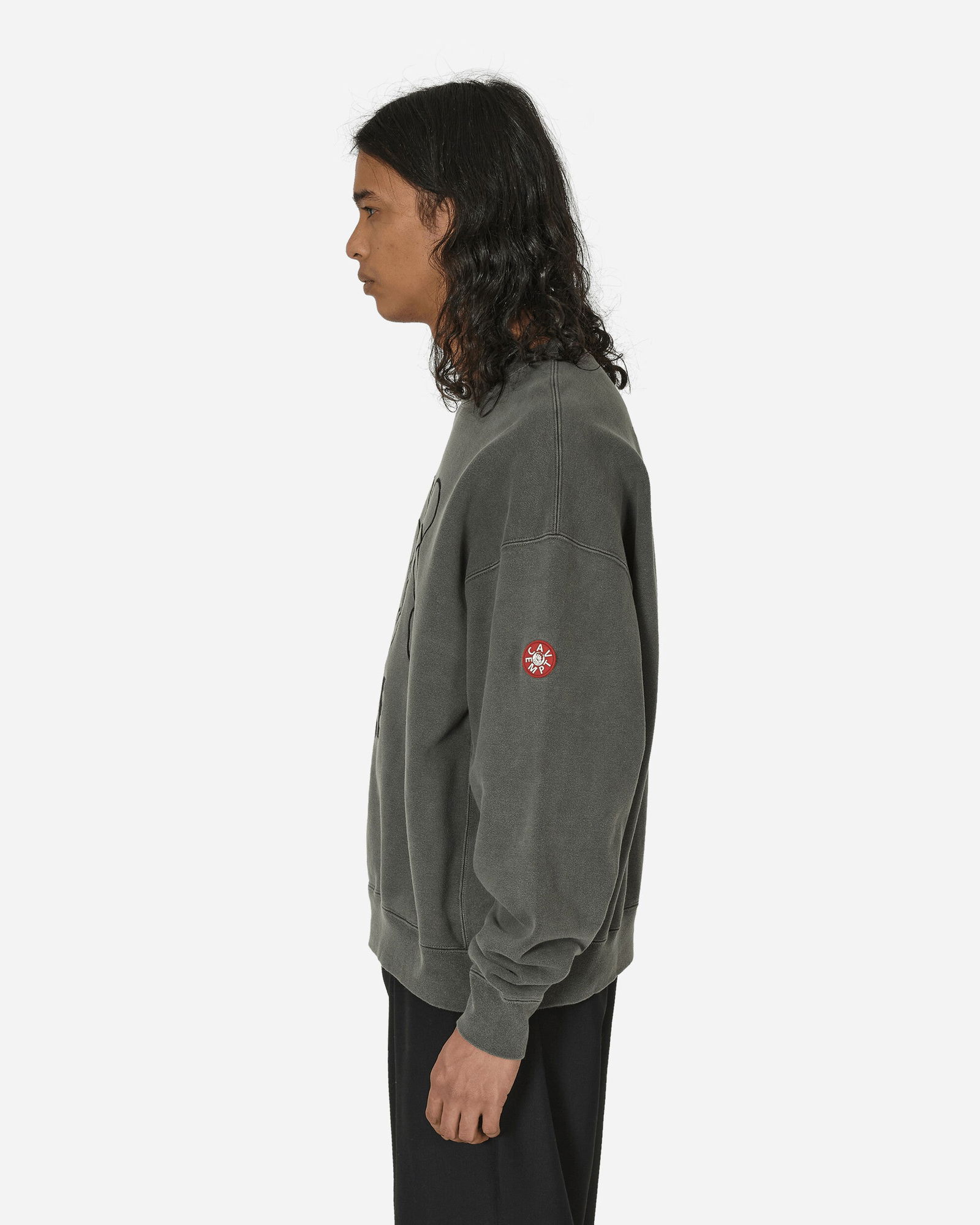 Overdye Wb Headsx4 C.E Crewneck Sweatshirt Charcoal