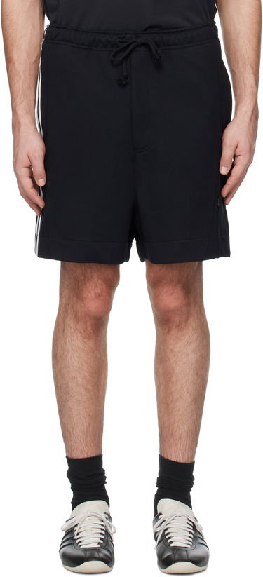 Šortky Y-3 Y-3 French Terry Cutline Shorts Čierna | JN7039, 0