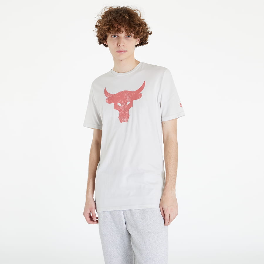 Tričko Under Armour Project Rock Brahma Bull SS Summit Biela | 1361733-110, 1