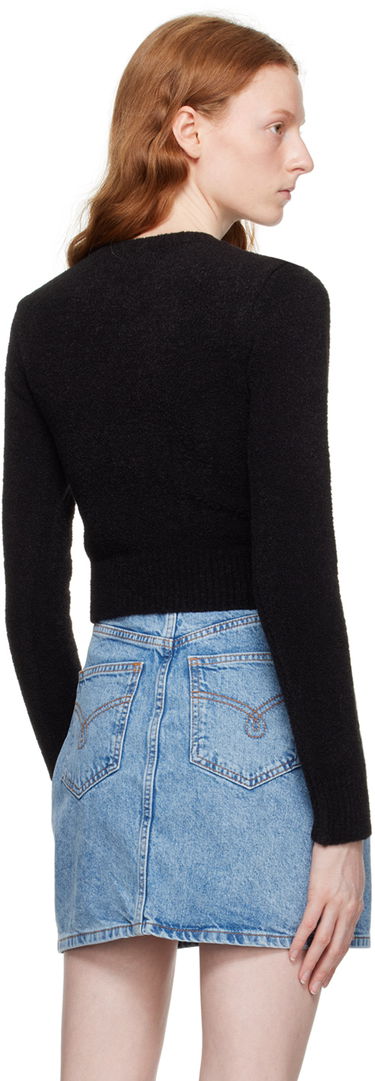 Sveter Moschino Moschino Jeans Crewneck Sweater Čierna | 0930 8204, 2