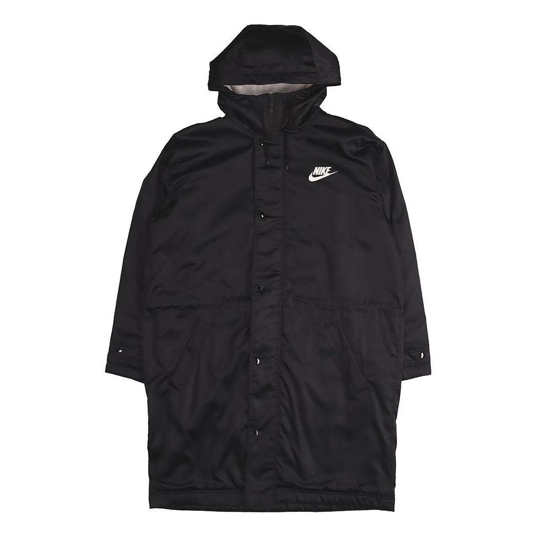 Pláštenka Nike Logo Hooded Padded Jacket Čierna | BV4695-010, 0