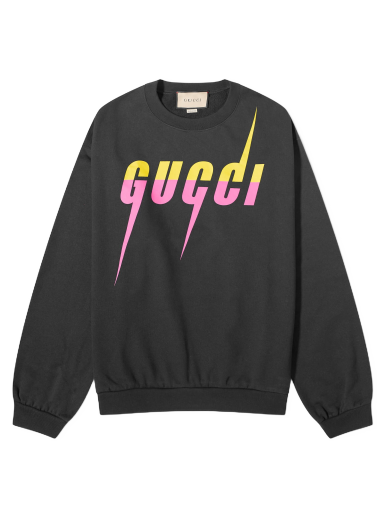 Mikina Gucci Blade Logo Sweat Čierna | 715919-XJFL9-1152