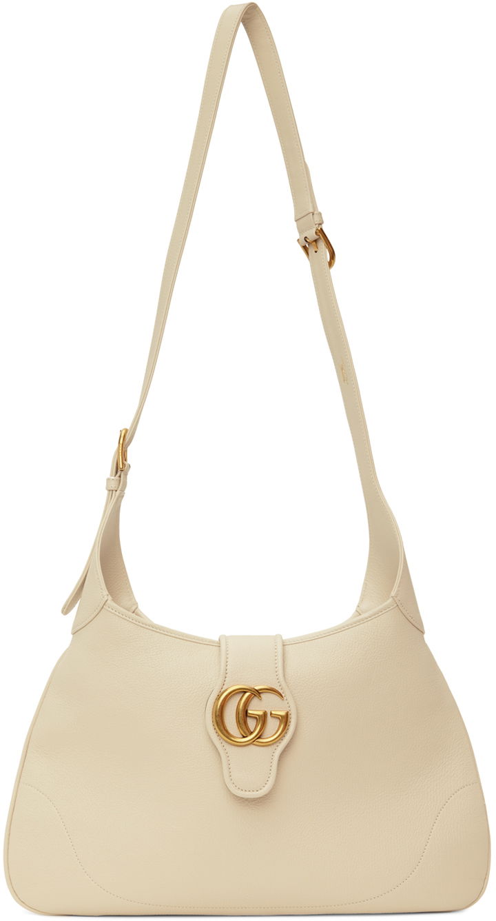 Taška cez rameno Gucci Medium Double G Aphrodite Shoulder Bag Béžová | 726274 AABE9, 0