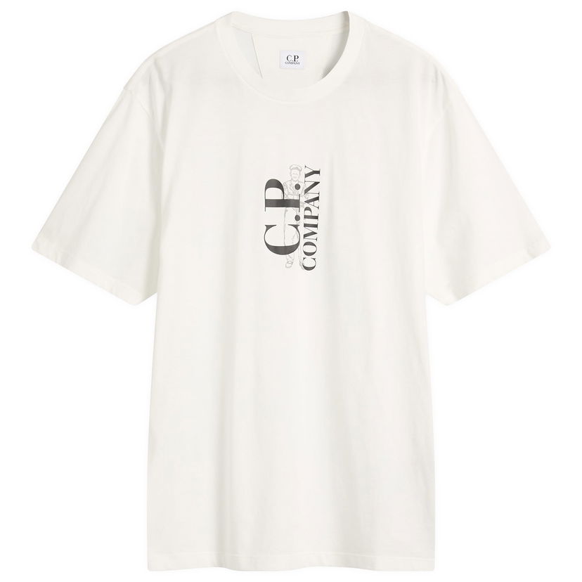 Tričko C.P. Company Sailor T-Shirt Biela | 19CMTS091A-005100W-103