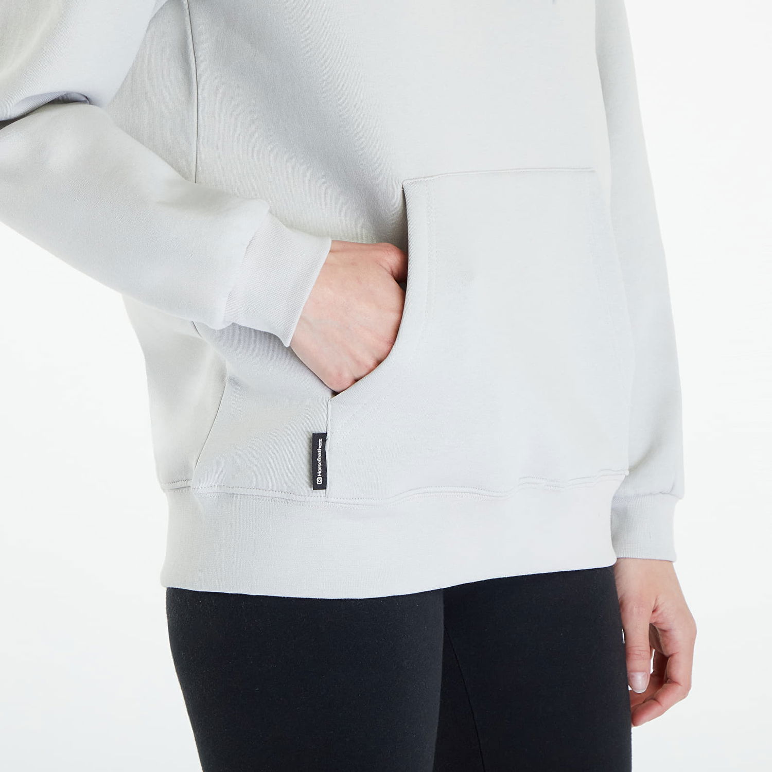 Mikina Horsefeathers Nita Sweatshirt Cement Šedá | SW903B, 1