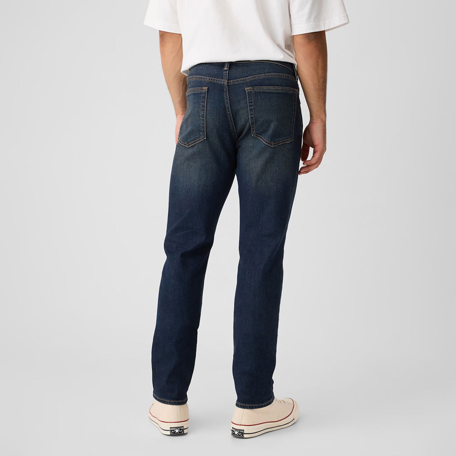 Džínsy GAP Denim Pants Slim Dark Wash Navy | 728688-00, 1