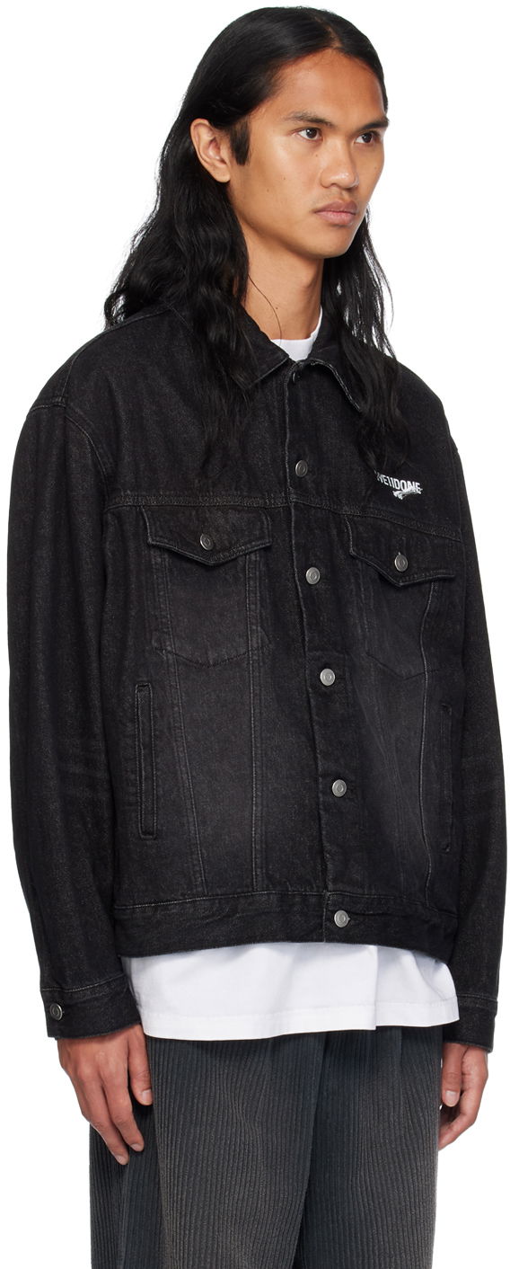 Bunda We11done We11done 1506 Trucker Denim Jacket Čierna | WD-DJ1-23-913-U-BK, 1