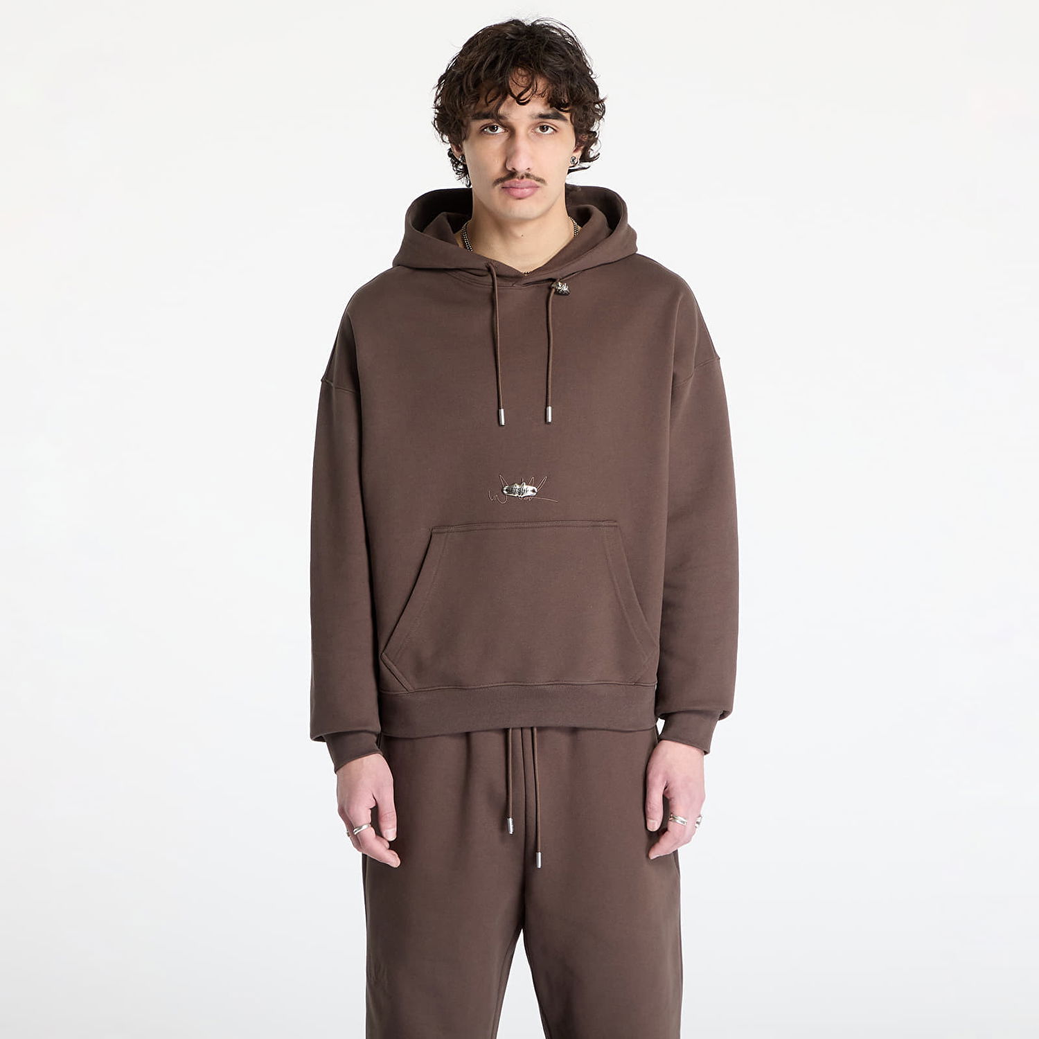 Mikina Footshop Everyday Hoodie Hnedá | FTSHP_433, 0