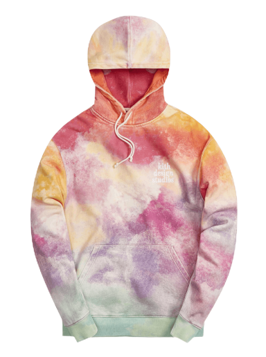 Mikina KITH Tie Dye Williams III Hoodie Ružová | KH2636 106