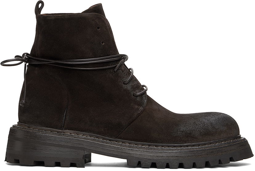 Oblečenie Marsèll Marsèll Carrucola Suede Boots Hnedá | MM4025 186460