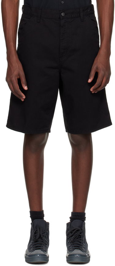 Šortky Carhartt WIP Single Knee Cotton Shorts Čierna | I031504, 0