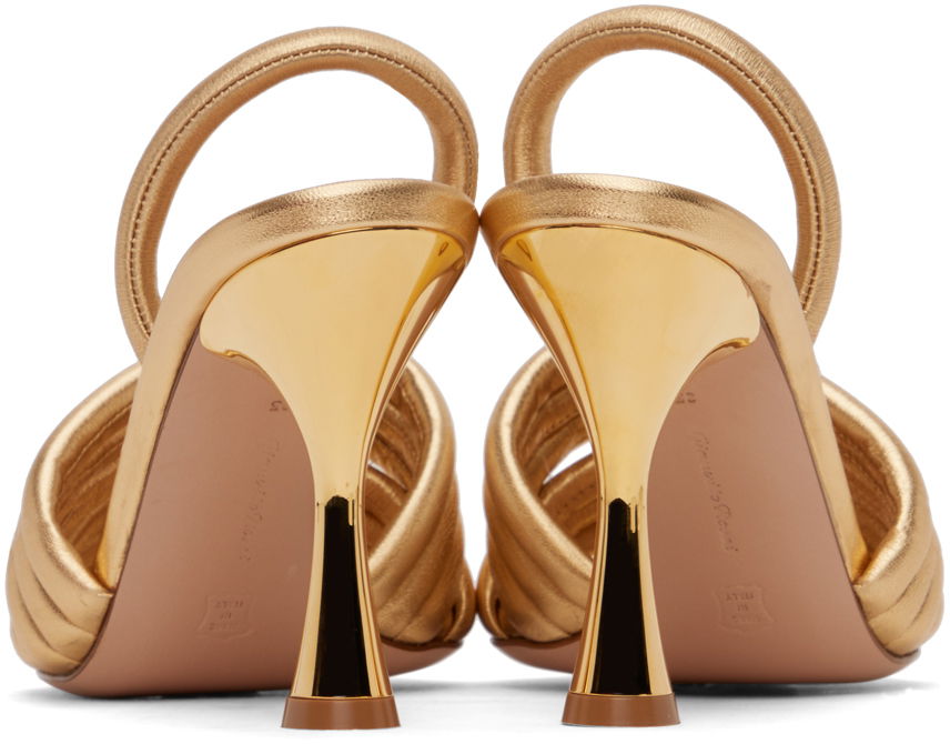 Tenisky a topánky Gianvito Rossi Ottavia Heeled Sandals Metalická | G32458.95LAC.NPS, 1