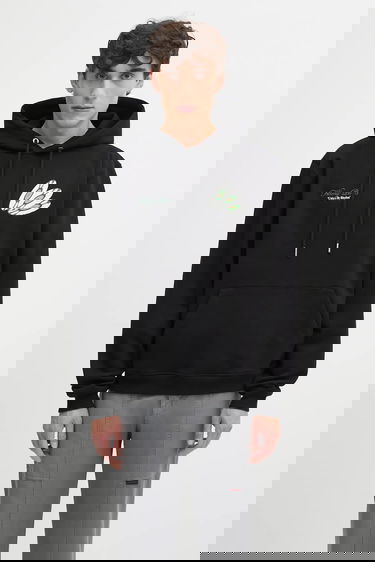 Mikina Filling Pieces Hoodie DJ United By Rhythm Print Čierna | 422532501241, 2