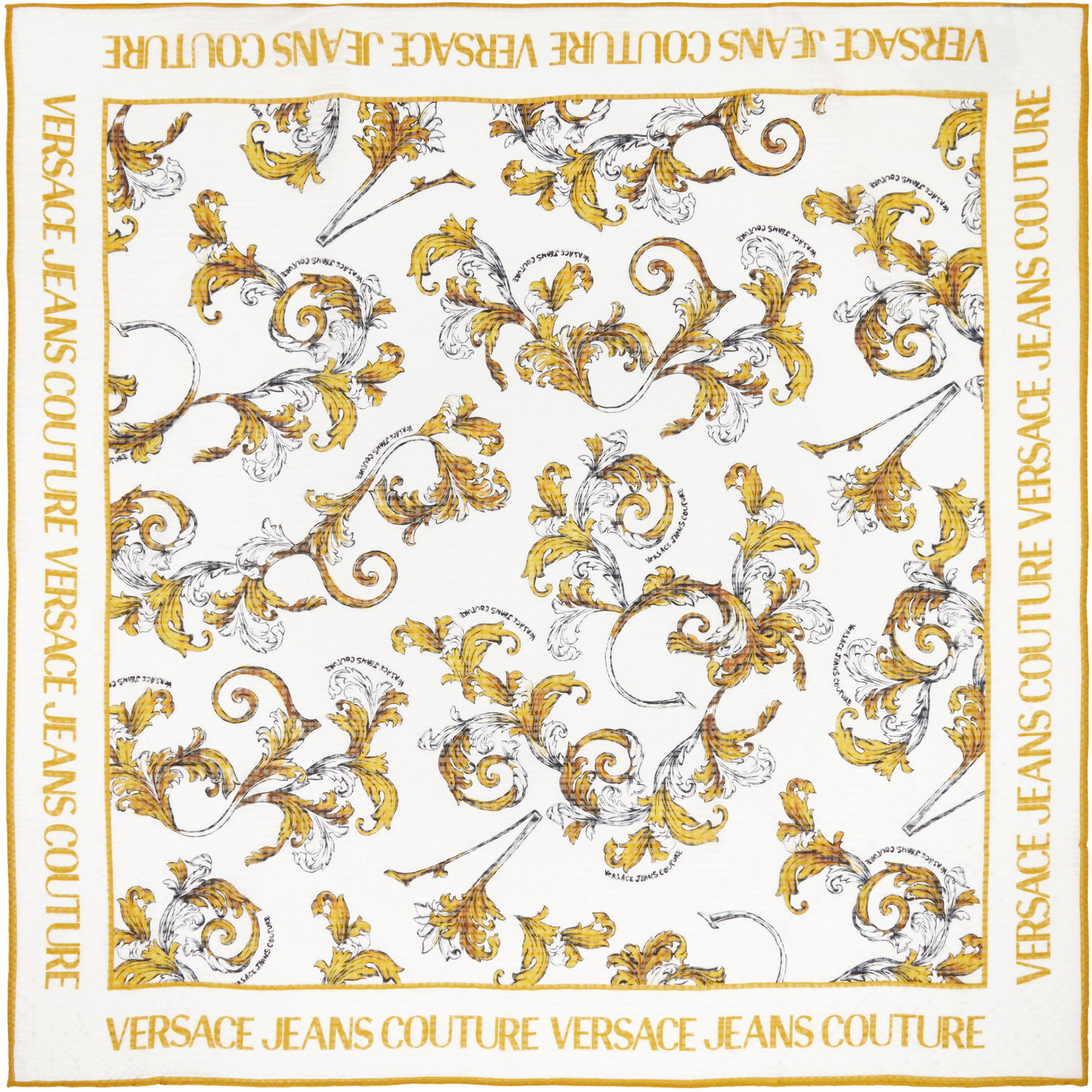 Šál Versace Versace Jeans Couture Barocco Silk Foulard Scarf Ružová | E78HA7H02_EZG353, 1