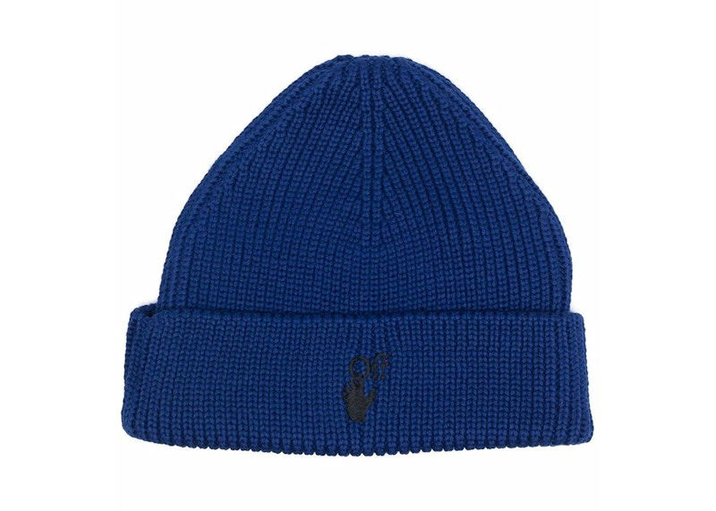 Off-White Hand Off Ribbed Knit Beanie