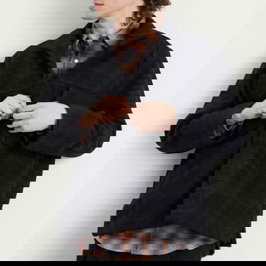 Bunda YMC YMC Cruiser Check Shirt Jacket, Size Small Čierna | P5ZAT-01, 5