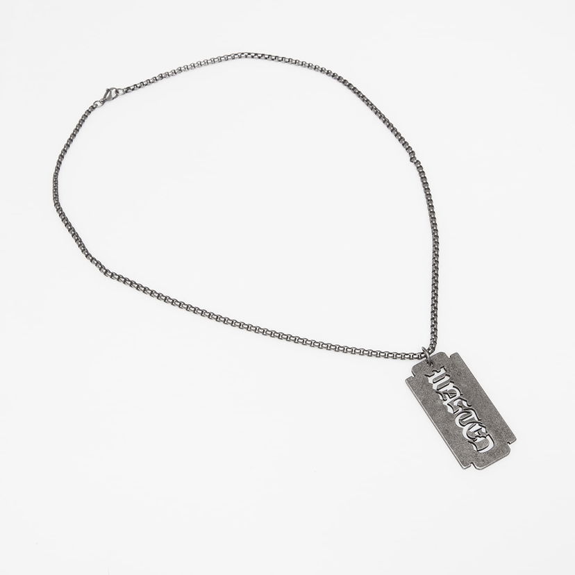 Náhrdelník Wasted Paris U Sharp Razor Blade Necklace Universal Šedá | WP_000313