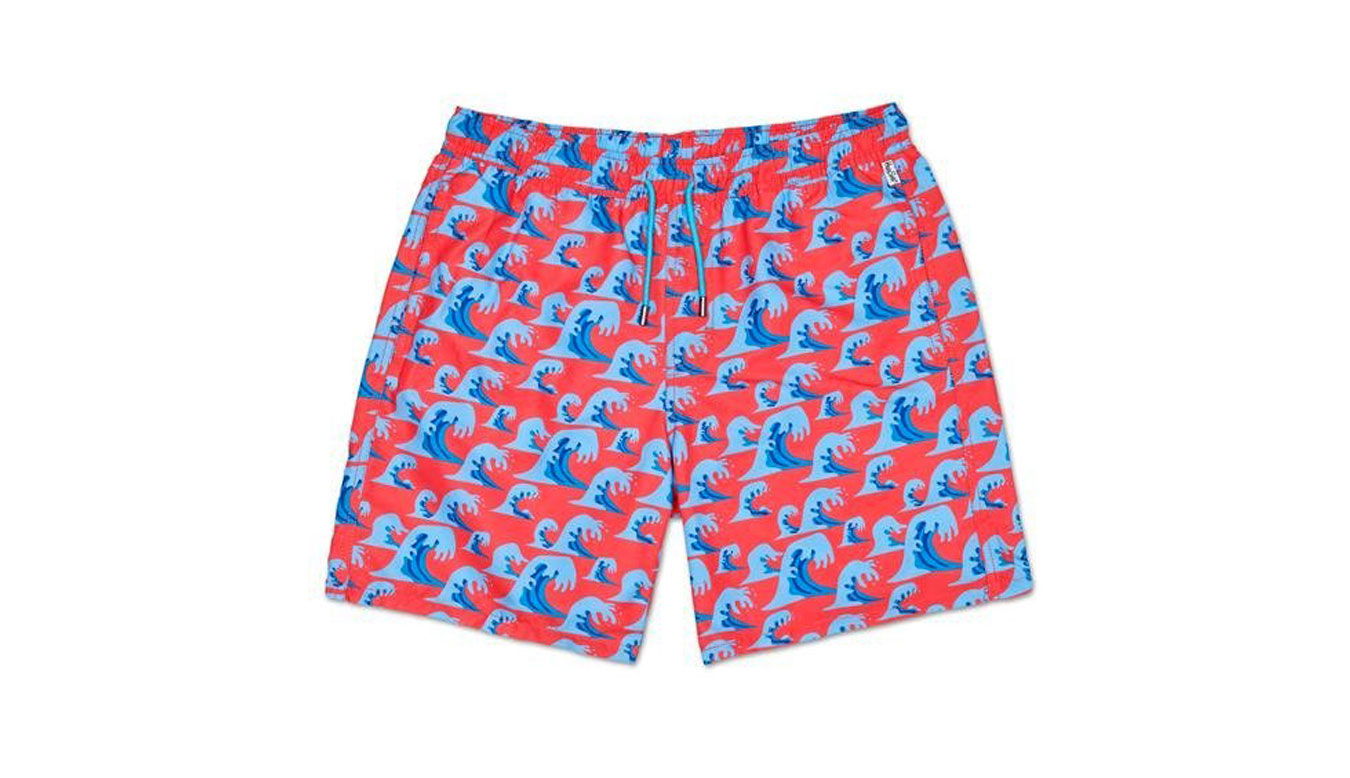 Wave Long Swim Shorts