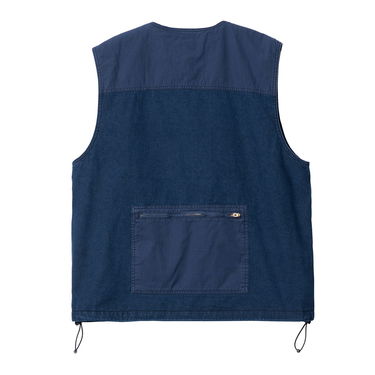 Vesta Carhartt WIP Alma Vest "Blue stone washed" Navy | I031929_01_06, 8