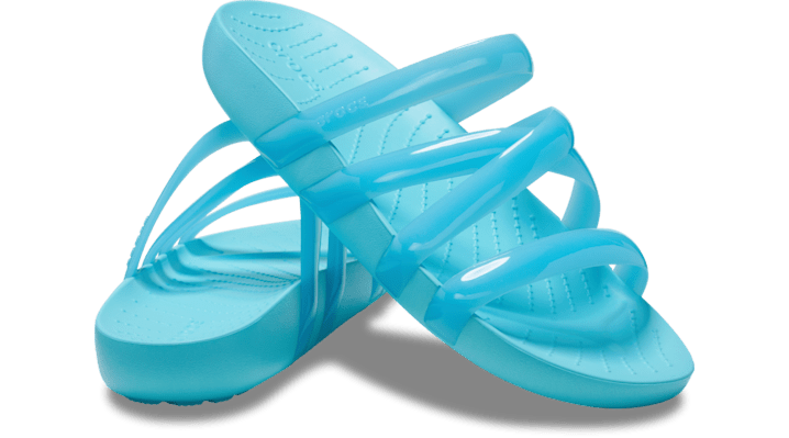 Splash Glossy Strappy Sandals