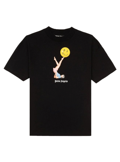 Tričko Palm Angels Juggler Pin Up Tee Čierna | PMAA001R21JER0101030