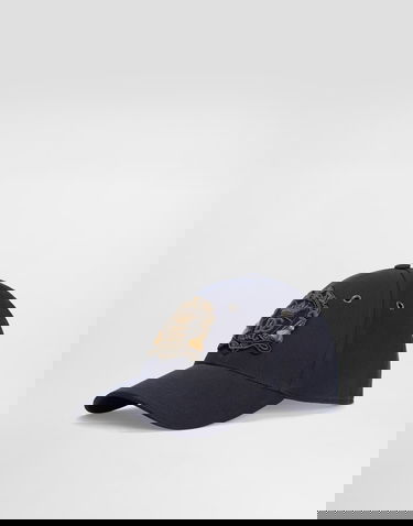 Šiltovka Dolce & Gabbana Washed-effect Drill Baseball Cap Navy | GH935ZG8ON8S9001, 0