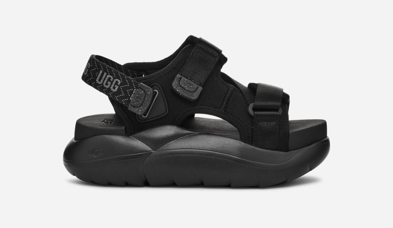 Tenisky a topánky UGG Alto Cross Strap Textile Sandal Čierna | 1152688-BLK, 0