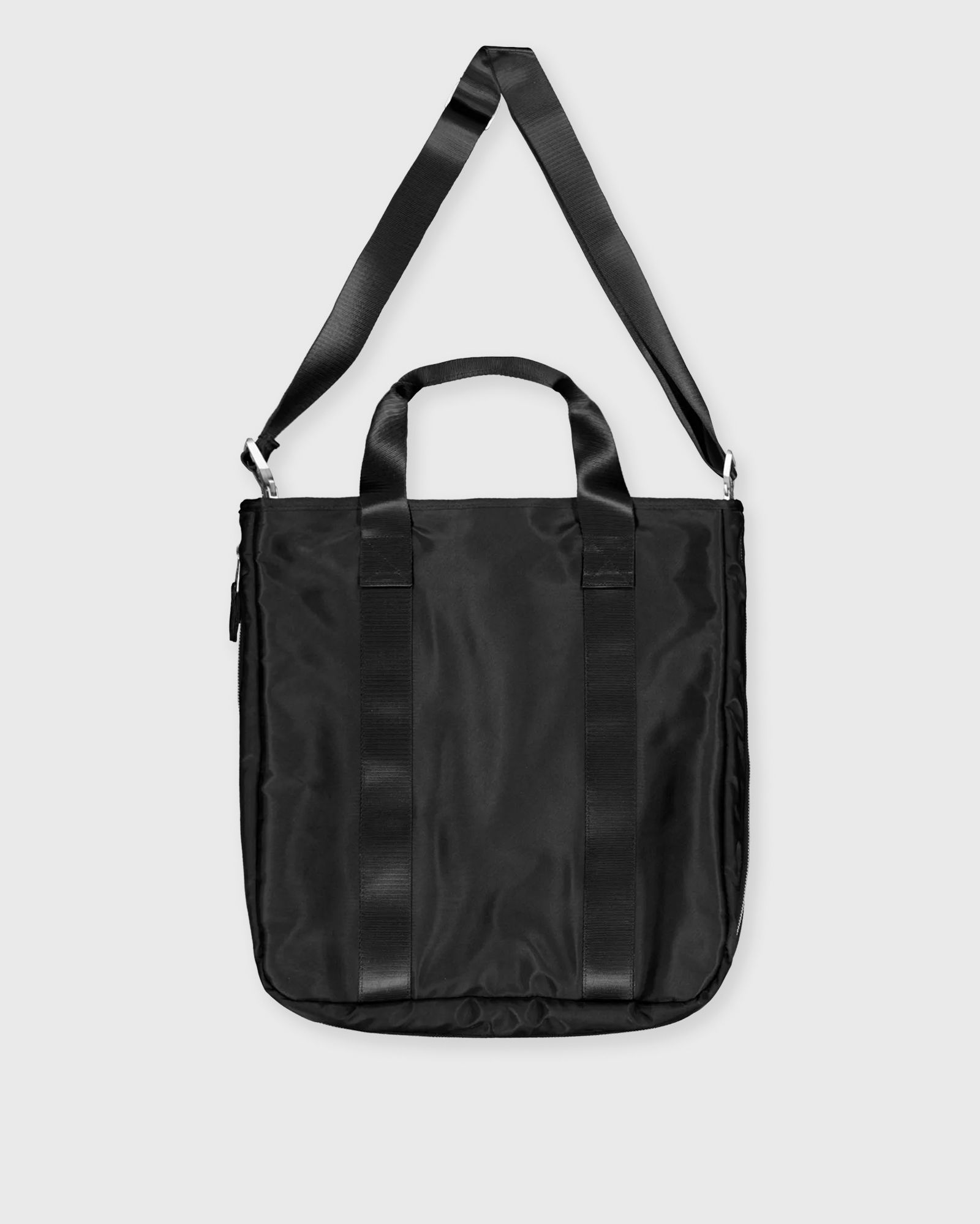 Black Tote Bag With Pouch