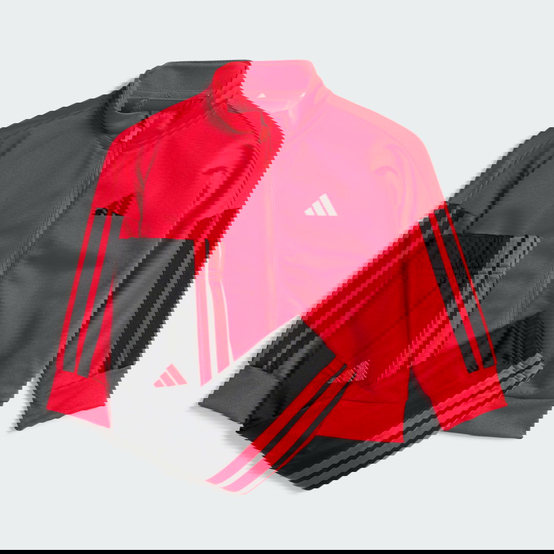 Súprava adidas Performance Essentials CLIMACOOL Track Suit Červená | JF3688, 0