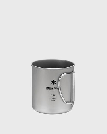 Home decor Snow Peak Titanium Single Cup 450 Metalická | MG-143, 2