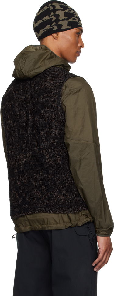 Vesta ROA ROA Vortex Crewneck Vest Zelené | RBMW0374YA41, 2