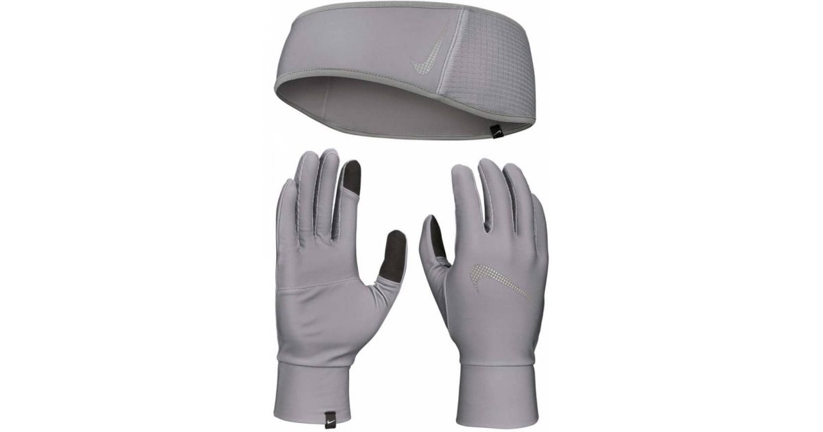 Essential Running Gloves & Headband Set